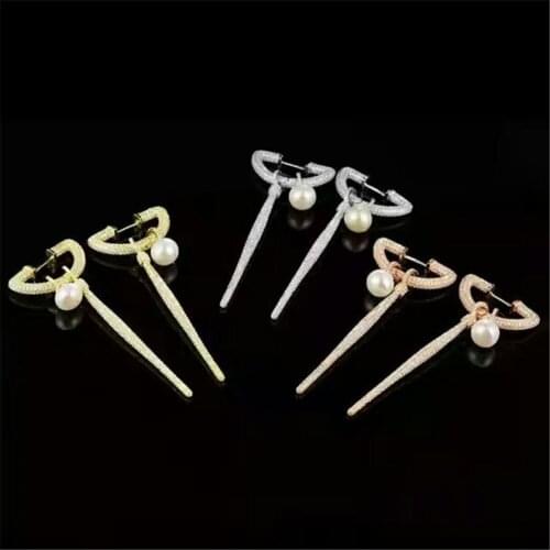 Xb415 Luxury Designer Fashion 925 Sterling Silver Jewelry zirconia star shape bg