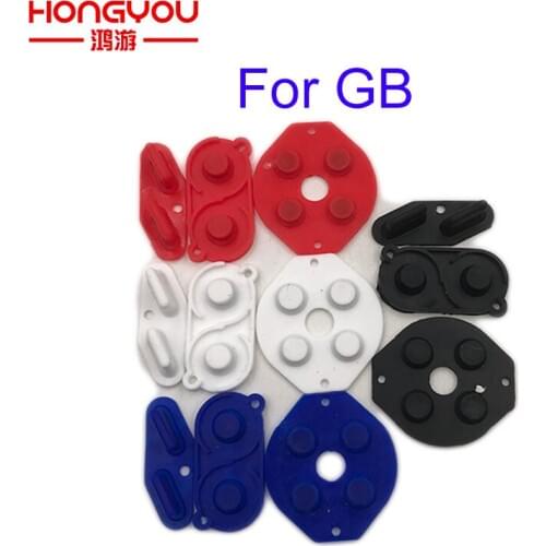 100sets For GB Conductive Rubber Silicone Pads Buttons For Game Boy classic Console