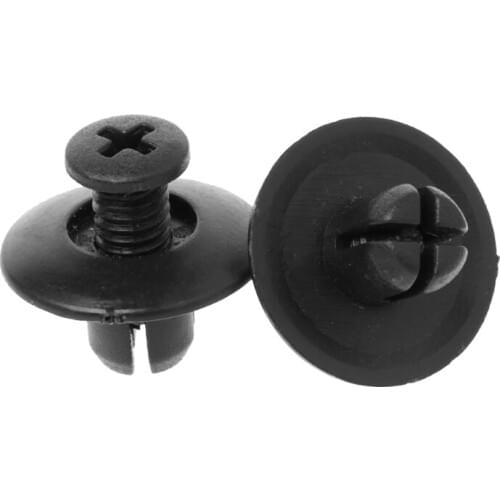 30 Pcs Car 8mm Fender Splash Guard Retainer Clip Fastener For Honda Accord Civic Prelude