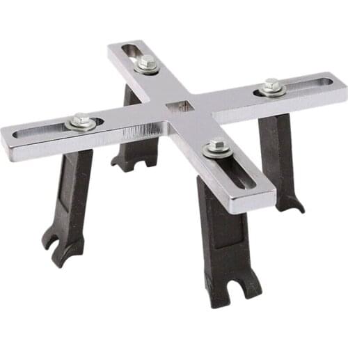 Car Oil Fuel Pump Lid Tank Cap Remover Spanner Tool Kit 4-Jaw Wrench Adjustable