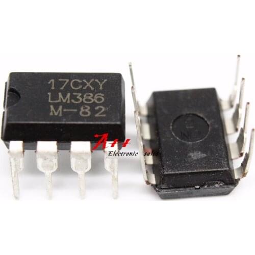 Free shipping 200PCS Audio amplifier LM386N-1 LM386N LM386 DIP-8