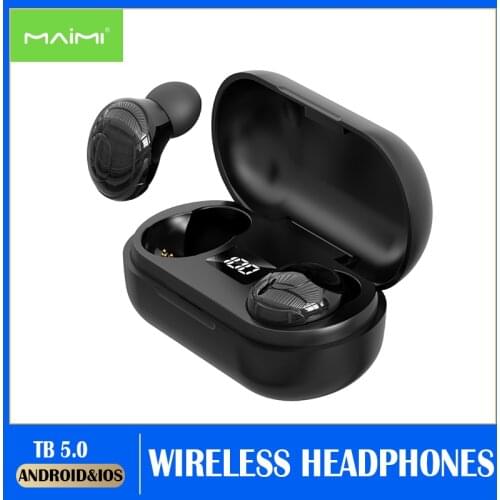TWS Bluetooth Earphones Wireless Earbuds For Noise Cancelling Headsets With Microphone Handsfree Headphones