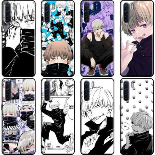 Toge Inumaki Jujutsu Kaisen Cover For OPPO A5 A9 A31 A53 2020 A1K A5S A15 A52 A72 A83 A91 F5 F7 Reno 2 Z 4 Pro Case