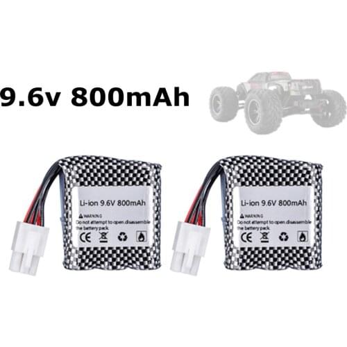 Mouster 9912 S912 9115 9116 Battery 9.6v 800mah EL-6P Plug Original factory 9.6v 800mAh Li-ion Battery For Mouster Truck Parts