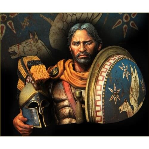 1:16 Scale Die-cast Resin Model Needs To Be Painted By Yourself With Resin Chest Bust Statue Of Ancient Soldier Free Shipping