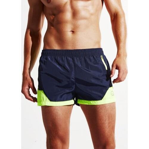 New swimwear men quick-drying three shorts breathable waterproof swimsuit beach casual swimming trunks for bathing