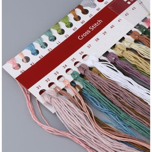 Stamped Cross Stitch Kits Girl Flower Pattern Embroidery Kit DIY Needlework