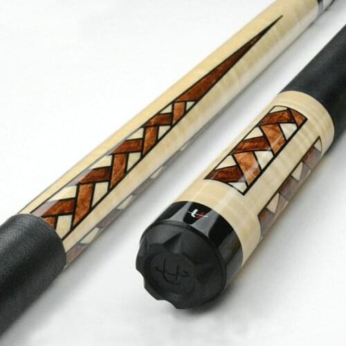 New Maple Wood Weight18-19 oz 1/2 Billiard Pool Cues 12.75mm Tips Pool Cue China 2018