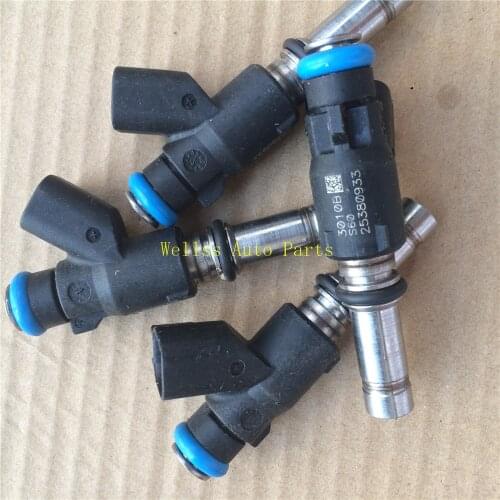 4PCS Fuel Injector Original Injection Nozzle 25380933 For Chevrolet Aveo Aveo5 1.6L 2009-2011