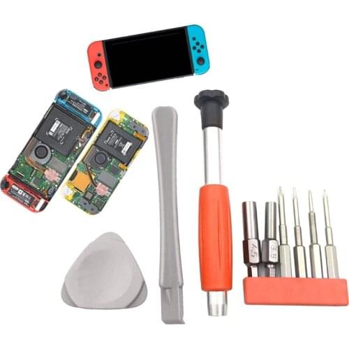 Open Repair Tool for NS Switch/N64/DS/Wii/GBC/N64/SNES/NES Screwdriver Set All-in-one Kit Screwdriver Open Repair Tool