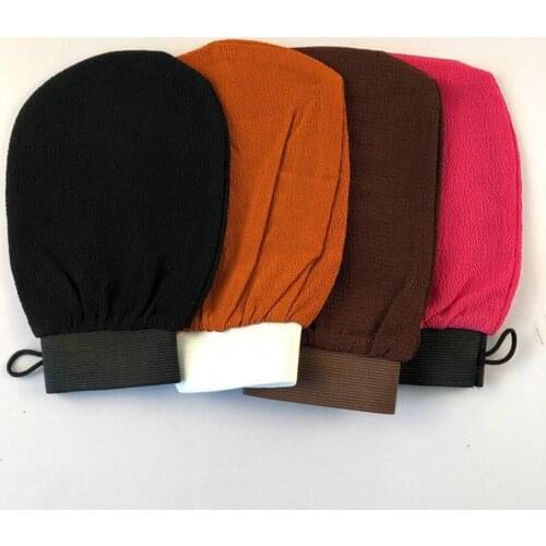Hammam Shower Bath Scrub Glove Exfoliating Body Scrub Facial Tan Massage Mitt Removal Kessa Exfoliate Peeling Glove Towel