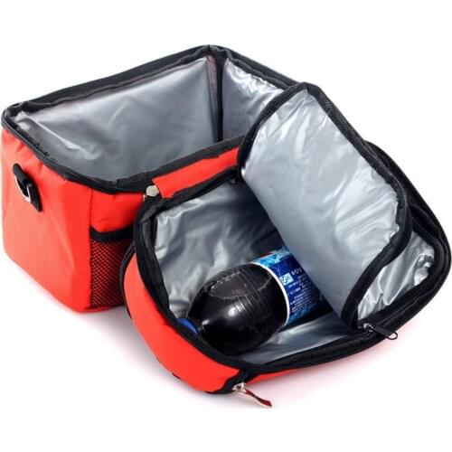Portable Shoulder Lunch Box Picnic Bag Thermal Cooler Insulated Picnic Bag Pouch Food Warmer Camping Kit Hand Lunch Pouch HG0054