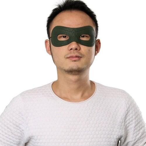 TV Series Green Arrow Season 4 Oliver Queen Mask Cosplay Mens Eye Mask for Party Halloween Props