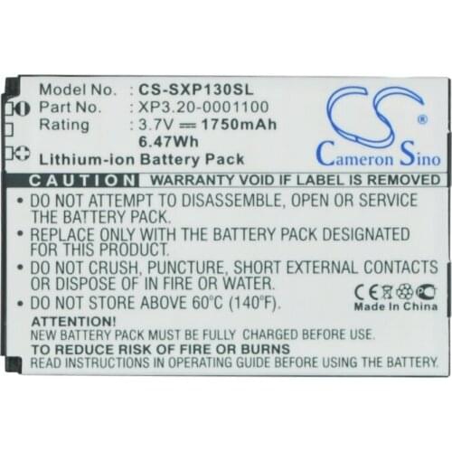 Cameron Sino High Quality 1750mAh Battery XP3.20-0001100 for Sonim/Socketmobile Armor XP3400, XP5560 Bolt, XP5560 Strike