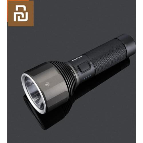 Xiaomi Natuo Outdoor Strong Torch LED Light 2000lm 380m IPX7 Rechargeable Waterproof Flashlight Suitable for Traveling Camping