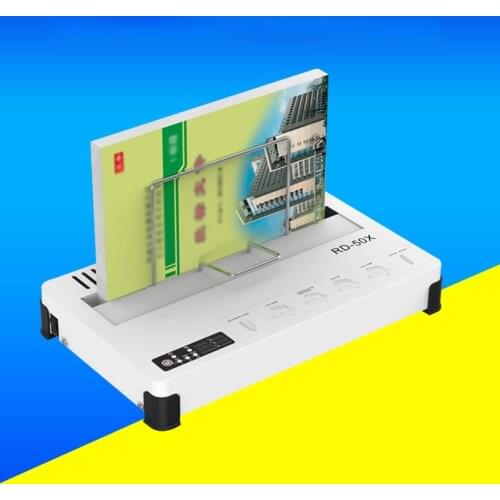 100W RD-50X Hot Melt Thermal Binder Desktop Glue Bookbinding Machine Contract Documents Book Envelopes Hot Melt Binding Machine