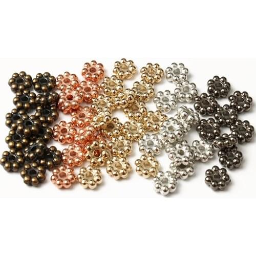 4MM 6MM 100/200PCS small beads CCB Beads Spacer Beads Seed Plastic Spacer Loose Beads DIY Jewelry Accessorie