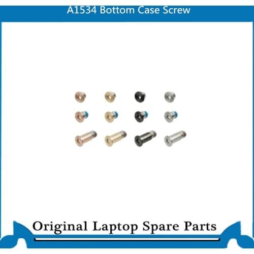 8pcs Compatitable bottom Case Screw for Macbook 12‘ ’A1534 D case Screw Sliver Gold Space Gray Rose Gold Screw
