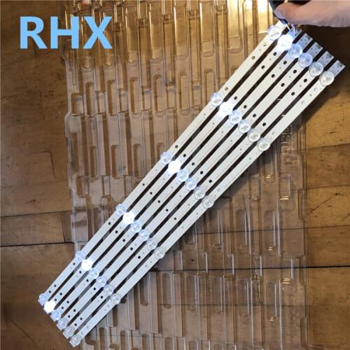 9Pieces/set 6LED*3V 562mm New For Hisense ChangHong LED Strip SVJ320AG2 130307 100%NEW