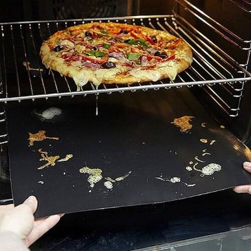 Non-stick BBQ Grill Mat Baking Mat BBQ Tools Cooking Grilling Sheet Heat Resistance Easily Cleaned Kitchen Tools