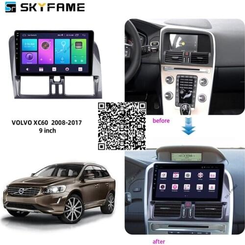 For Volvo XC60 2008-2017 Car Radio Stereo Android Multimedia System GPS Navigation DVD Player