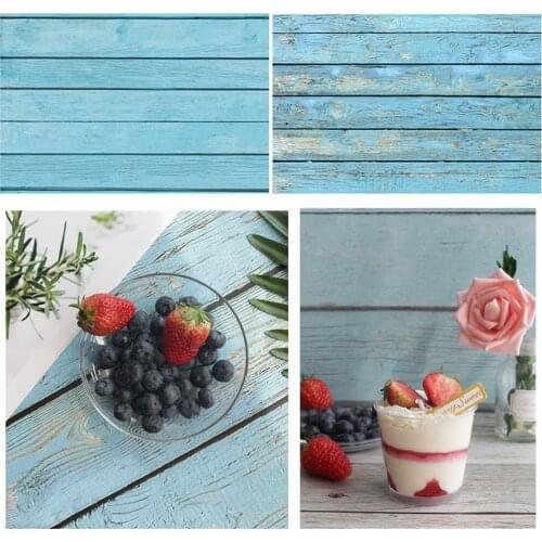 87x54cm Background Paper Double-Sided Cement Texture Woodgrain Studio Photos Accessories For Foods Fruit Makeup Tabletop Shoot