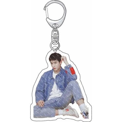 Hot Sale WORD OF HONOR Shan He Ling Wen Kexing Acrylic Key Chain Decoration Collection Key Ring Toy Cosplay Gifts