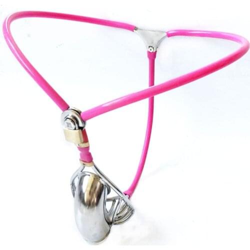 Penis Cage Stainless Steel Male Chastity Belt Panties BDSM Bondage Metal Chastity Lock Device Sex Toys For Men Cbt Cock Cage