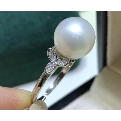 2 Color 925 Sterling Silver Finger Ring Setting Mountings Adjustable Free Size Ring Findings Jewelry Parts Fittings Accessories