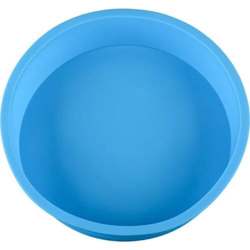 9 inches Microwave oven with hurricane silicone cake mold mousse bread round baking tray
