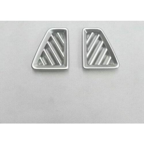 For Skoda kodiaq 2016 2017 2018 Abs Matte Air Vent Cover Trim Sticker Air Conditioner Bezel Interior Outlet Frame 2pcs