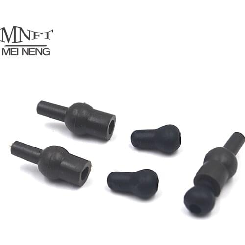 MNFT 100Pcs Carp Fishing Run Rig Sleeve&Swivel Connector rubber Tulip beads Carp Fishing Accessories