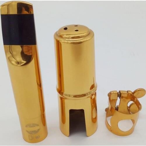 Music Fancier Club Professional Tenor Soprano Alto Saxophone Metal Mouthpiece S80 Sax Mouth Pieces Accessories 80 Size 5 6 7 8 9