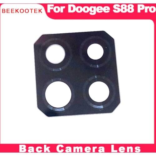 New BEEKOOTEK For DOOGEE S88 Pro Back Rear Camera Lens Glass Cover For DOOGEE S88 Pro 6.30inch IPS Cell Phone Spare Parts Flims