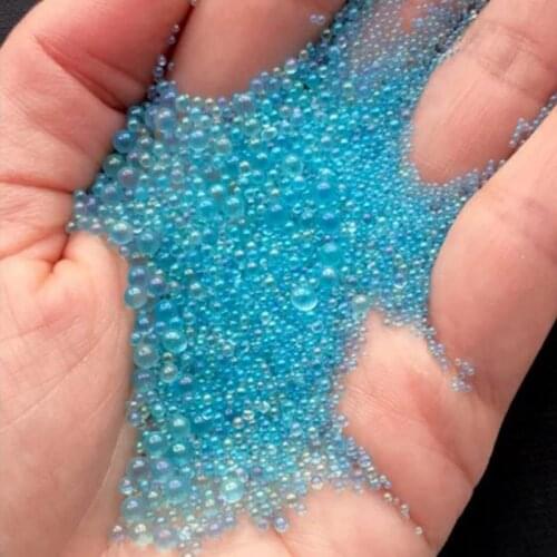 Colorful Mix Water Bubble Bead Mix Kawaii UV Resin Filling Assorted Water Drop Beads Water Droplet Micro Bead Resin Art Supplies