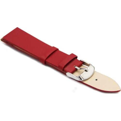Cowhide Watch Band Genuine Leather Suitable for 20mm 22mm Universal Womens Bracelets Stainless Steel Buckle Strap Correa Reloj