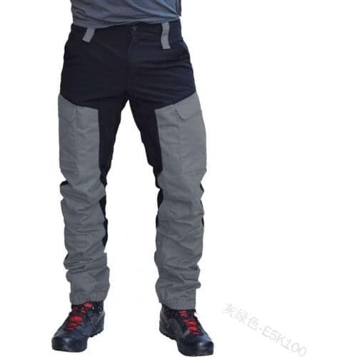 SCIONE Spring Autumn Moto & Bike Pants Men Multi-pocket Washed Overalls Men Outdoor Straight Pant Male Cargo Pants Men Trousers