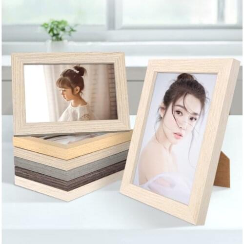 Modern Solid Wood Frame Decoration Picture Frame Wall Painting Birthday Gift Photo Frame Multicolor Options 8 /10 Inch A4