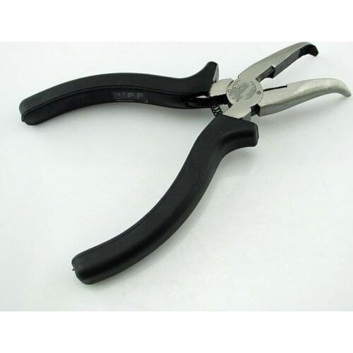 Fine polished wide nose pliers curved nose pliers elbow sharp nose pliers