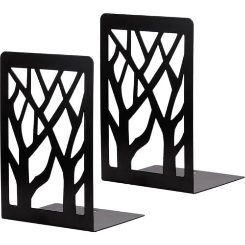Simple and Stylish Hollow Bookshelf Black White Color Book Pedestal for Home And Office Book Shelf Furniture Wholesale