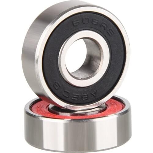5/10Pcs 608 2RS Ball Bearing ABEC-9 8X22X7 mm Deep Groove Steel Sealed Ball Bearings 608-2RS 608rs Bearings for Skateboards