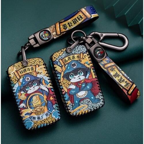 Cartoon Key Case Shell New CarKey Cover Set For Land Rover Range Rover Sport Evoque Freelander2 For Jaguar XF XJ XJL XE C-X16