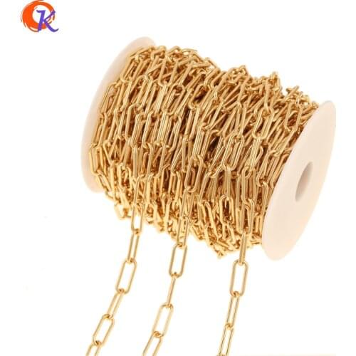 Cordial Design 3M/Lot Jewelry Accessories/Chain For Necklace/Genuine Gold Plating/DIY Chains/Hand Made/Gold Chains Findings