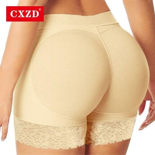 CXZD Women Butt Lifter Panty Fake Buttock Body Shaper Padded Underwear Lady Lift Bum High Waist Tummy Control Hip Panties