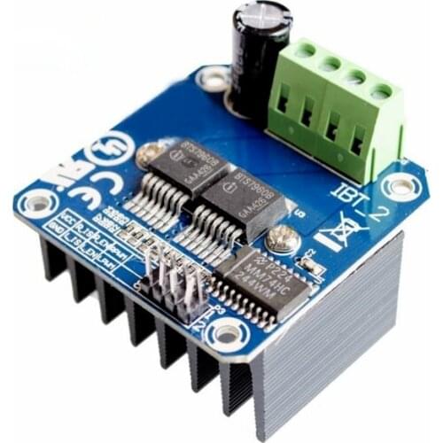 Double BTS7960 43A H-bridge High-power Motor Driver Module/smart Car