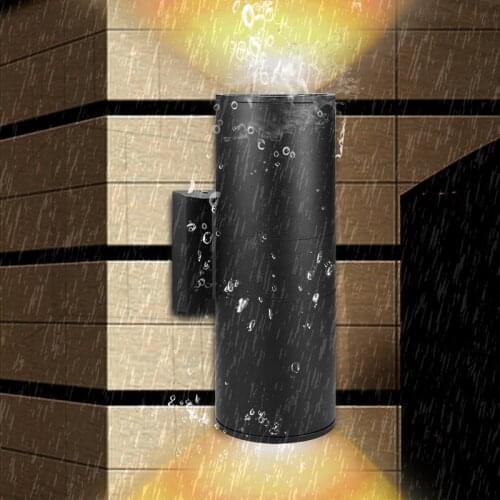 IP65 Waterproof 6W 12W 18W indoor outdoor Led Wall Lamp modern Aluminum Surface Mounted 220V 230V Round Led Garden Porch Light