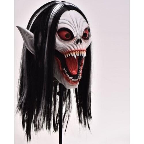 Anime Masks the Living Vampire Latex Mascaras Cosplay Mascarillas Halloween Vampires Costumes Face Masques