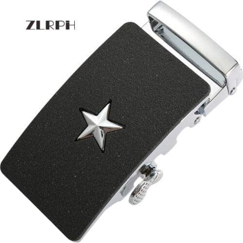 ZLRPH Fashion mens leather belt head alloy automatic buckle head buckle belt belt head buckle belt buckle head accessories