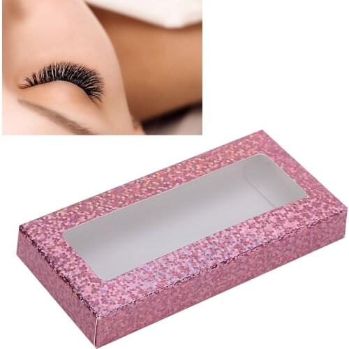 New 10pcs Fashion False Eyelashes Storage Case Packaging Empty Paper Storage Box False Eye Lashes Grafting Eyelash Box Organizer