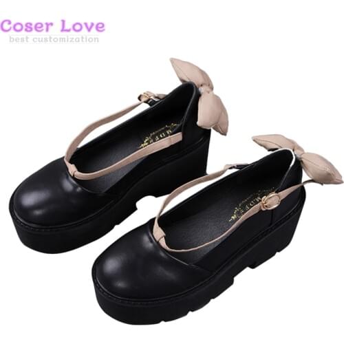 Vocaloid 2018 Snow NEW YEARS Cosplay Carnival Christmas Shoes Boots